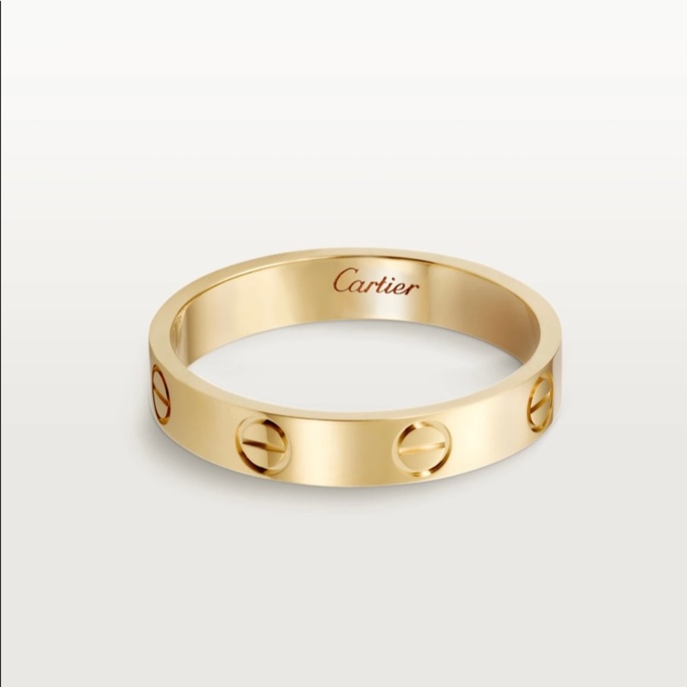 Authentic Cartier LOVE Wedding Band